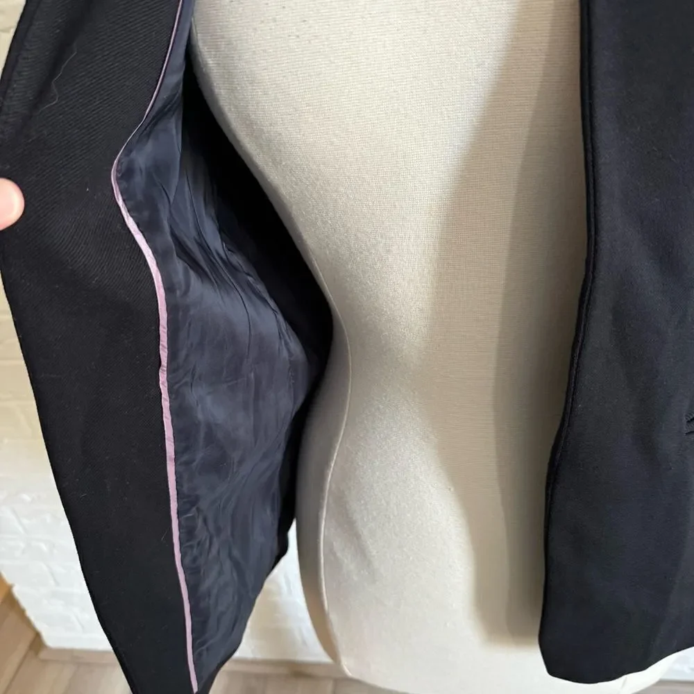 J.Crew 365 Women’s Going Out Black Blazer Size 4 Tall